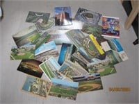 Lot Of Sport Stadium Postcards Rare #3