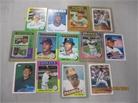 Lot Of Rare 1970-80 Topps Baseball Cards
