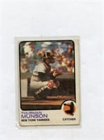 1973 Topps Set-Break #142 Thurman Munson
