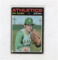 1971 Topps #45 Jim Hunter Oakland Athletics