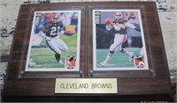 Browns Wall Plaque Eric & Vinny