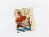 Roy Mcmillan Card 1960 Bazooka #33