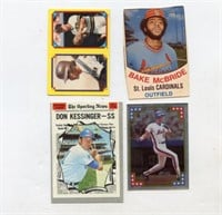 Vtg Various Chewing Gum Cards Baseball