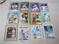 Lot Of 12 Rare 70- 80’s Baseball Cards 2