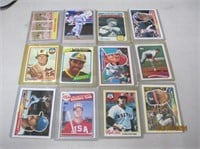 Lot Of 12 Rare 70- 80’s Baseball Cards 1