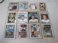 Lot Of 12 Rare 70- 80’s Baseball Cards 3