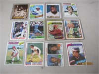 Lot Of 12 70-80’s Baseball Cards 7
