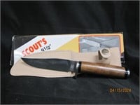 Boy Scouts Knife In Box