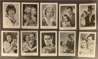 MOVIE STARS: 20 x JOSETTI Tobacco Cards (1931)