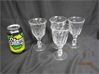 1920’s French Bistro Cordial Glasses