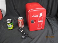 Vtg Coca Cola Refrigerator Works