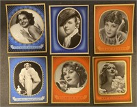 MOVIE STARS: 20 x INDUSTRIE Tobacco Cards (1936)