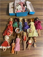 15+/- Vintage Dolls & Barbie Dolls,