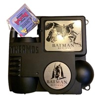 1992 Batman Returns Lunch Box System With Thermos