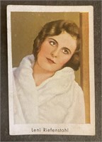 LENI RIEFENSTAHL: Goldfilm Tobacco Card (1933)