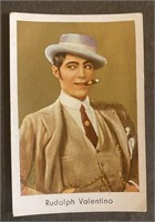 RUDOLPH VALENTINO: Goldfilm Tobacco Card (1933)