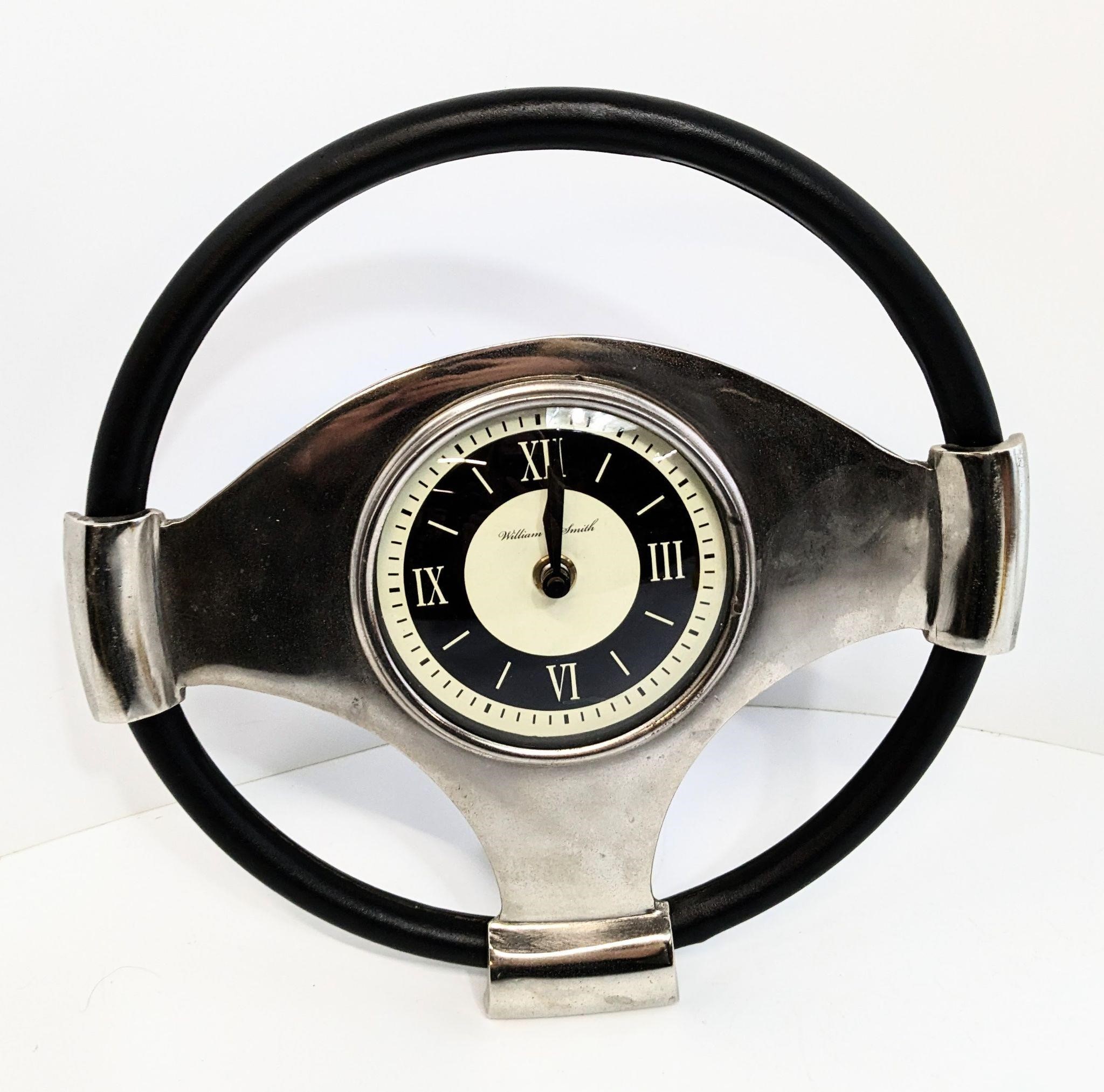 William & Smith London Steering Wheel Clock