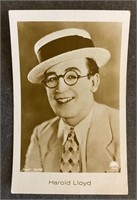 HAROLD LLOYD: Jasmatzi Tobacco Card (1931)