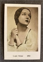 LUPE VELEZ:  Monopol Tobacco Card (1932)