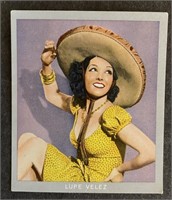 LUPE VELEZ:  Monopol Tobacco Card (1937)