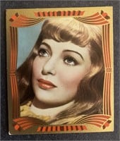 LORETTA YOUNG: Scarce AVIATIK Tobacco Card (1937)