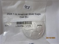 Silver Eagle Dollar 2024