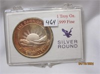 Silver Round 1 Troy Oz. .999 Silver Millenium