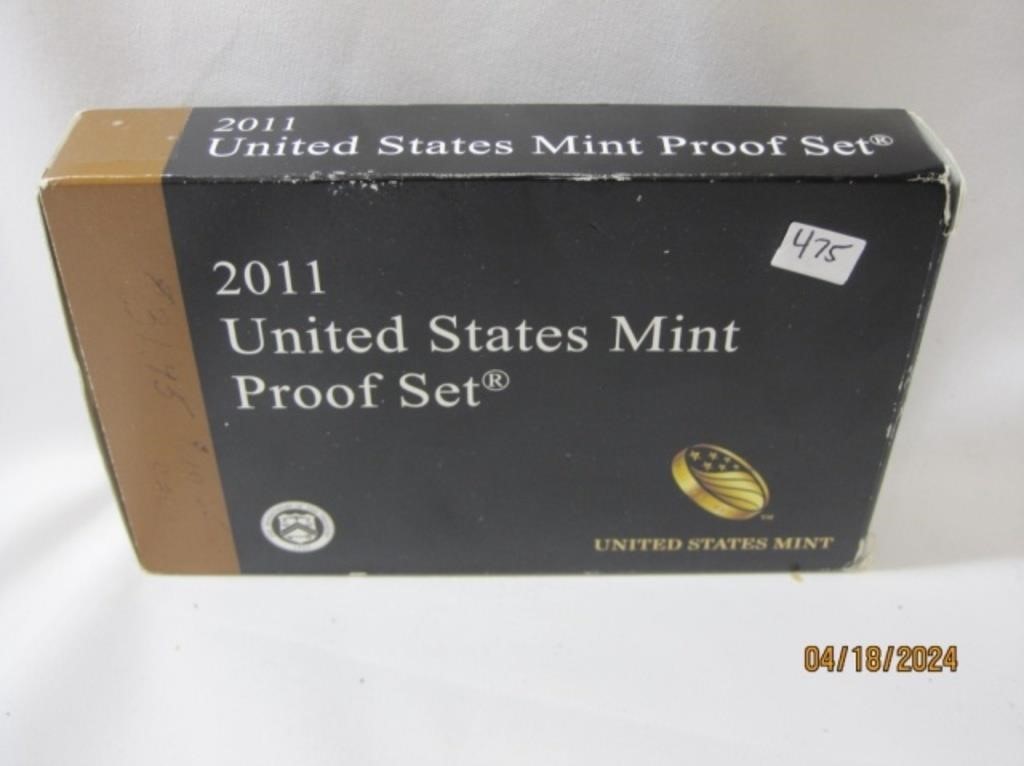 US Mint Proof Set 2011