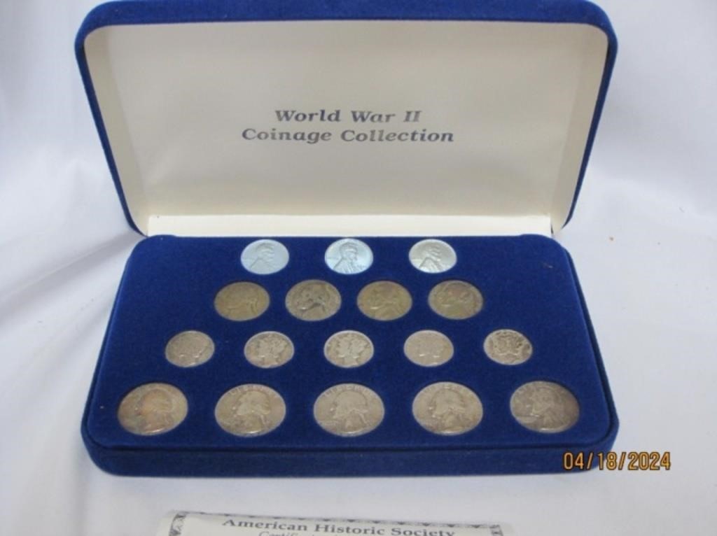 WWII Coinage Collection (17 Piece Set)