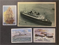 SHIPS, BOATS: Group of Scarce Collectibles