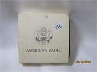 Silver Eagle Dollar 1991