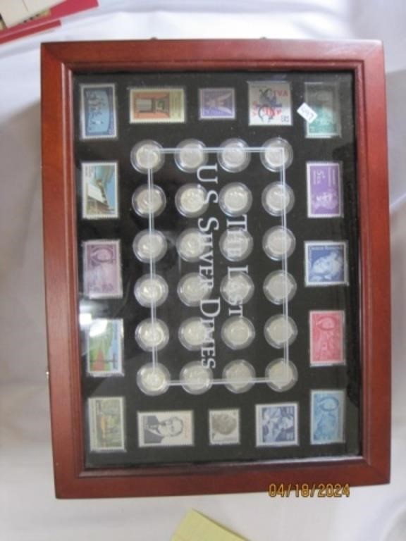The Last Silver Dimes Set In Box (48 Dimes)