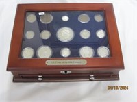 US Coins of the 19th Century In Box (15 total)