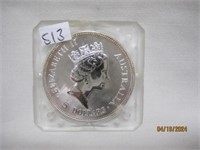 Australia Kookaburra 1990 Silver .999 1ozt