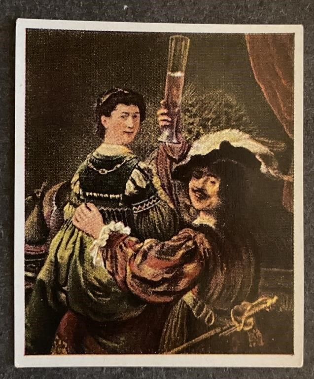 Artist, REMBRANDT: Tobacco Card (1934)