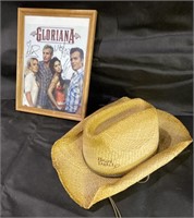 Gloriana Signed PIcture & Brad Paisley Hat