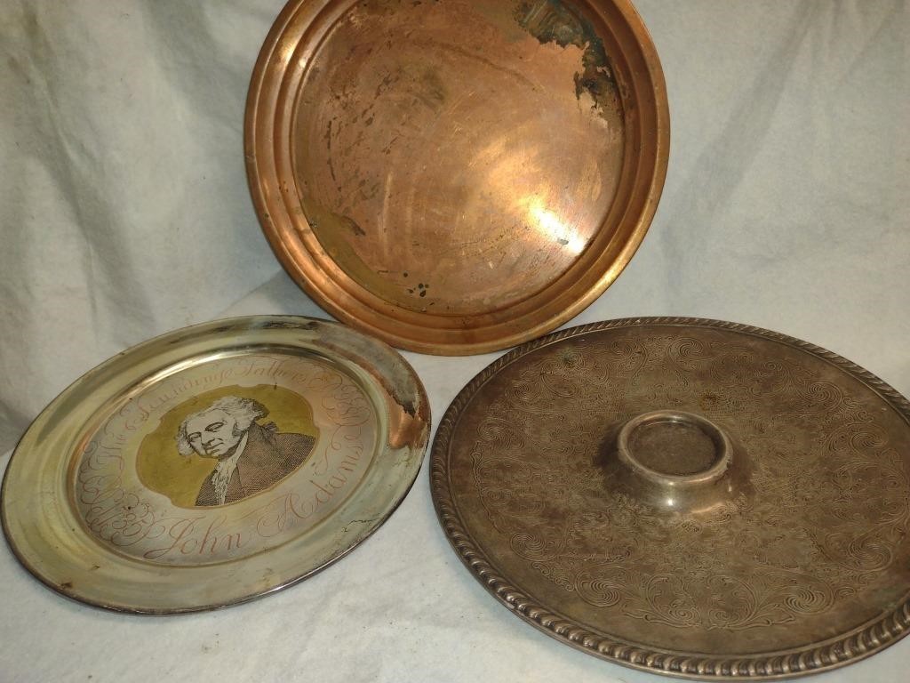 (3) Metal Plates