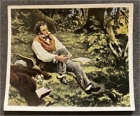 FRANZ SCHUBERT: Antique Tobacco Card (1934)