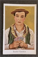 BUSTER KEATON:  BULGARIA Tobacco Card (1933)