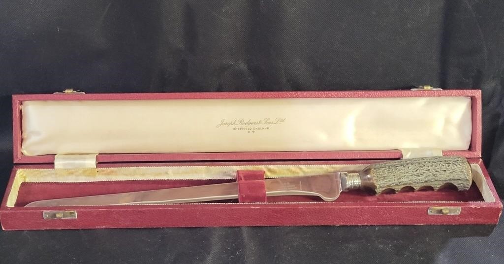 Joseph Rodgers&Sons Stainless Antler Handle Knife