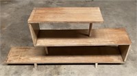 Retro Wooden Multi Shelf