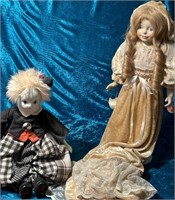 K - LOT OF 2 COLLECTIBLE DOLLS (L60)