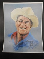 Ronald Reagan Ltd. Edition Commemorative Portrait