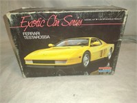 Model Car Kit by Exotic Car Series "Ferrari"