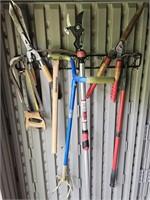 Lawn & Garden Tools, as pictured