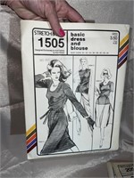 Large Vintage Stretch & Sew Sewing Pattern
