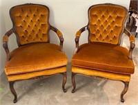 K - PAIR OF MATCHING CHAIRS (L23)