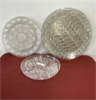 9 Various size trays