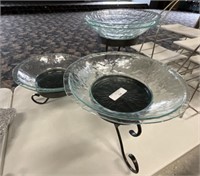 Fancy 3 bowl display