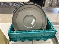 Utensil box & 7-10 gal huskie container lids